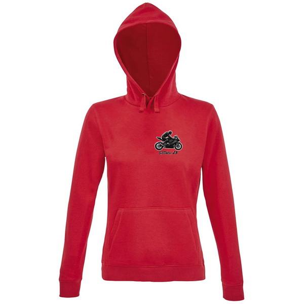 Hoodie Premium Women FELPA DONNA PABLOS RED